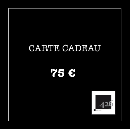 Carte-cadeau Le 426 75€