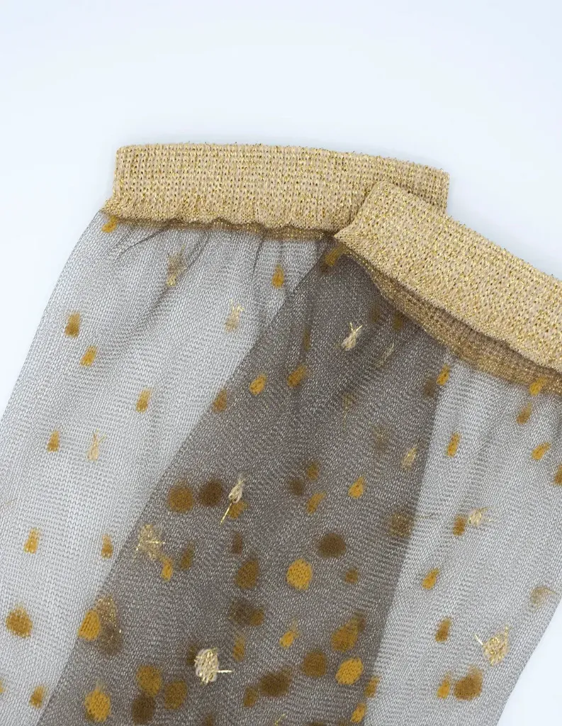 Chaussettes Pétales Ocre