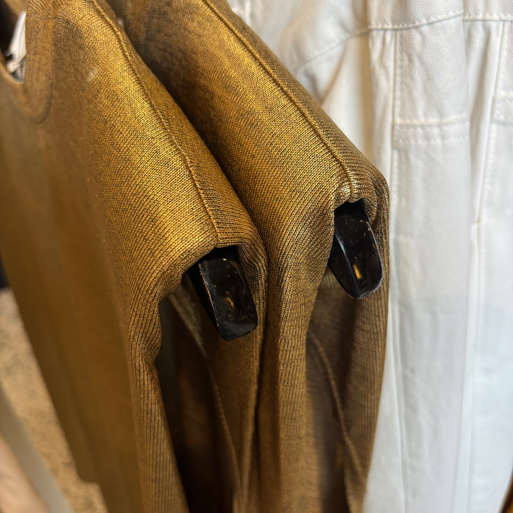 T-Shirt sans manches métallisé - Gold